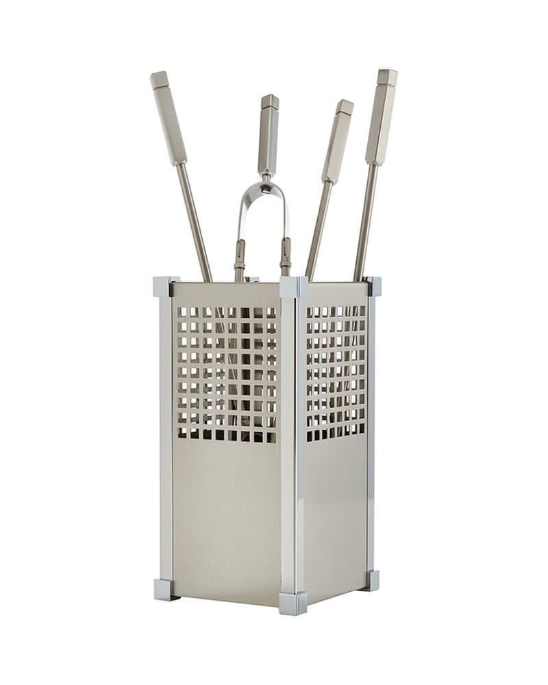 Σετ Εργαλείων Τζακιού σε Κουβά Zogometal K25-1215 17x17x54cm