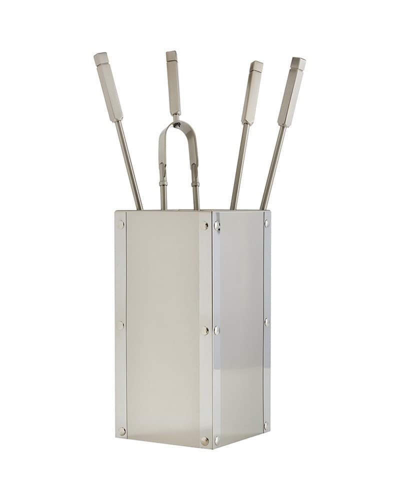 Σετ Εργαλείων Τζακιού σε Κουβά Zogometal K26-1215 16x16x54cm