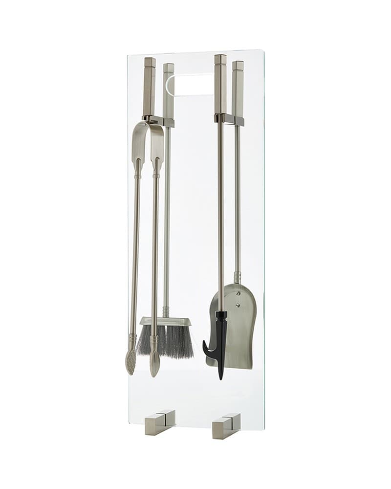 Κρεμανταλάς Τζακιού Γυάλινος Zogometal T06-1215 25x65cm