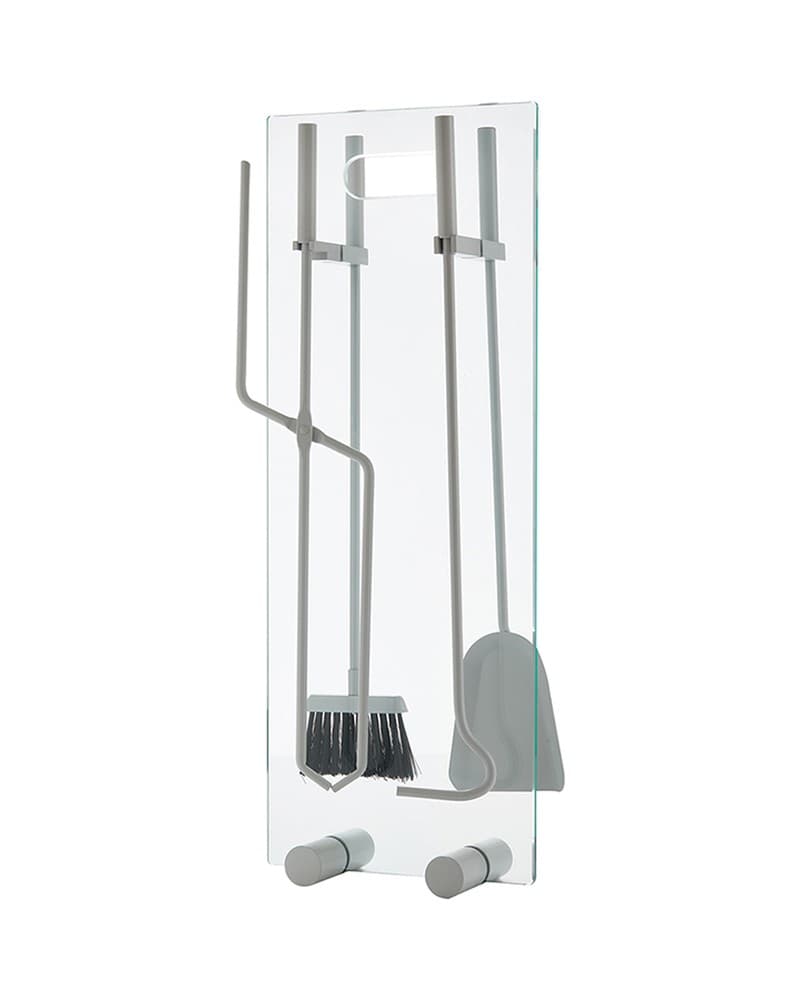 Κρεμανταλάς Τζακιού Γυάλινος Zogometal T07-1230 25x65cm