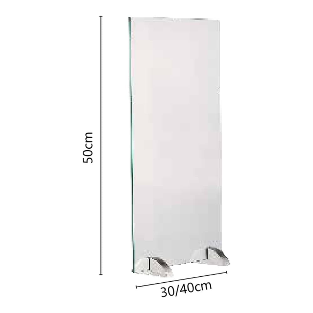 Σήτα Τζακιού Γυάλινη Zogometal 562/02 30-40x50cm - 2