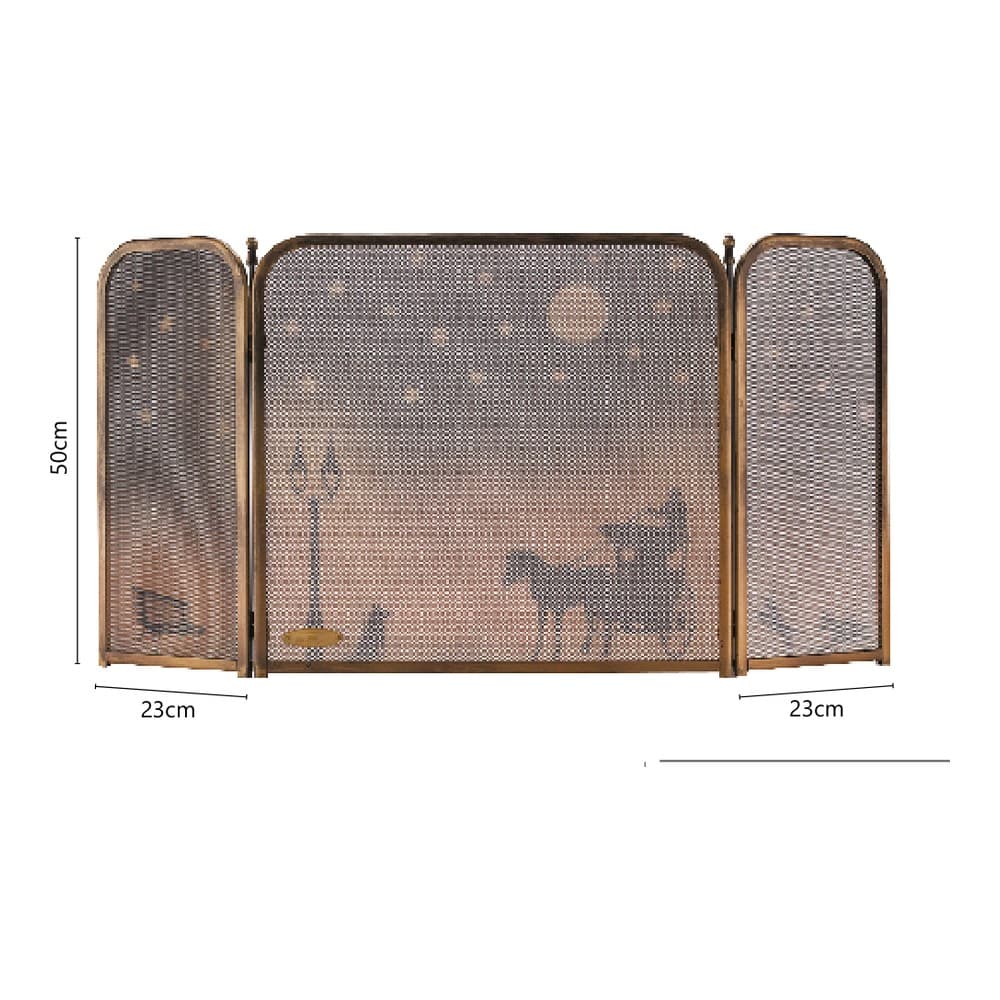 Σήτα Τζακιού Τρίφυλλη Zogometal 577 54+23+23x50cm - 2