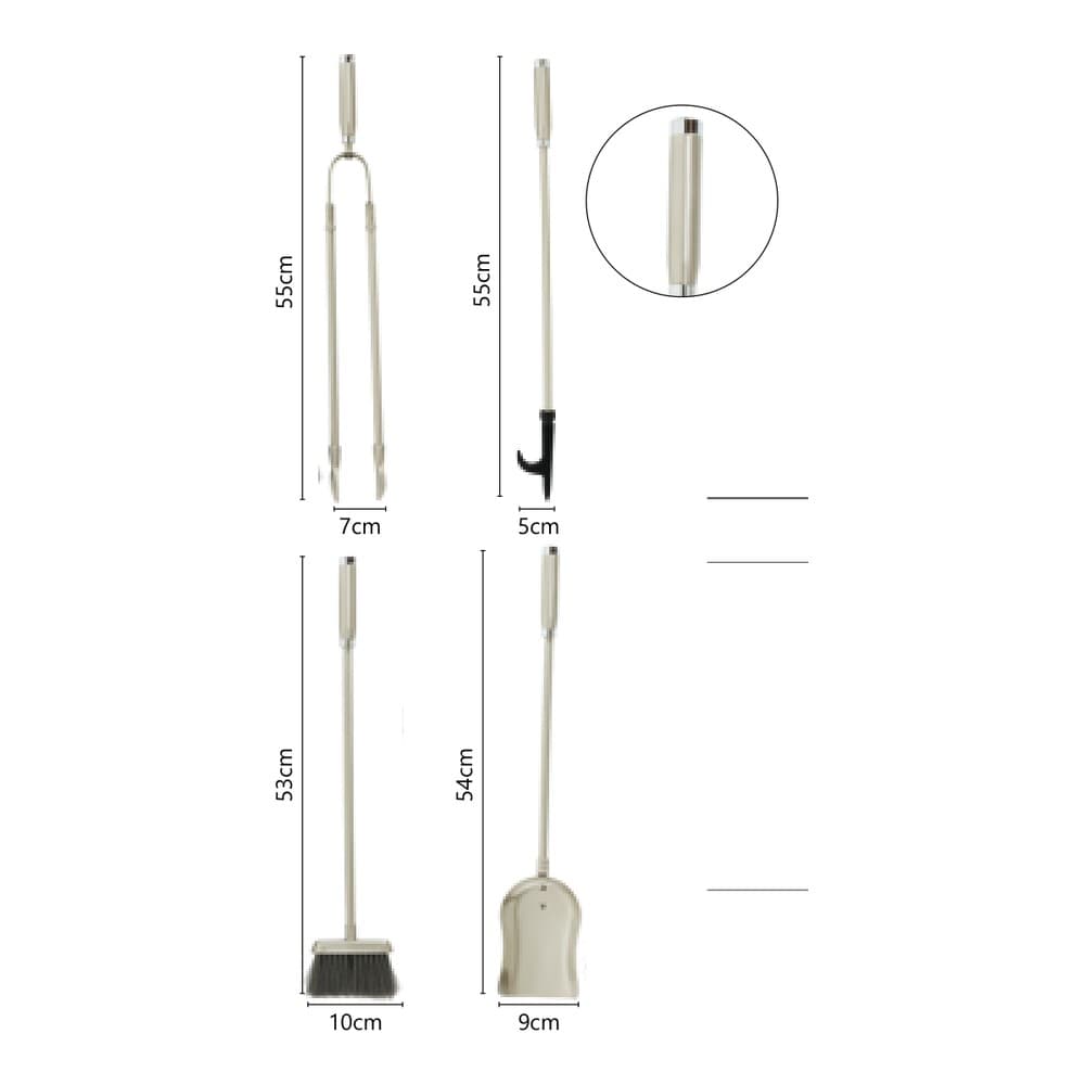 Εργαλεία Τζακιού Zogometal 1200 55cm - 2
