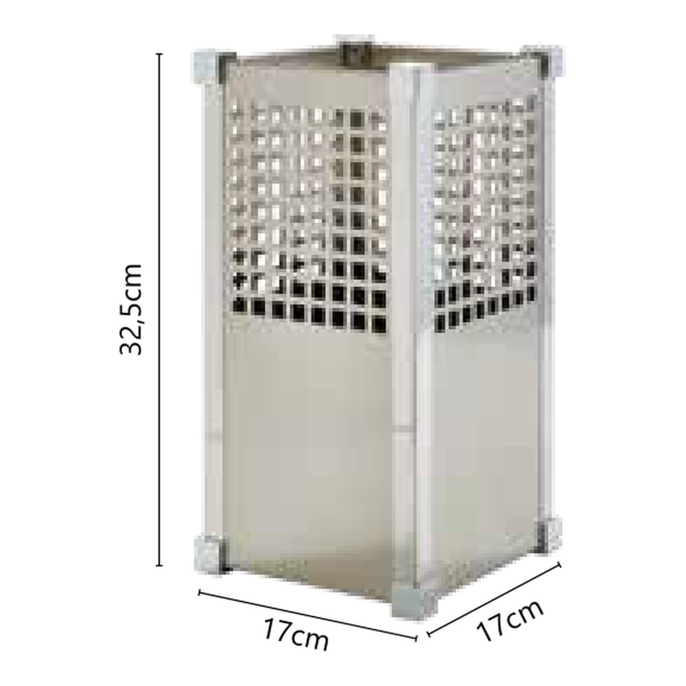 Θήκη Εργαλείων Τζακιού Zogometal K25 17x17x32,5cm - 2