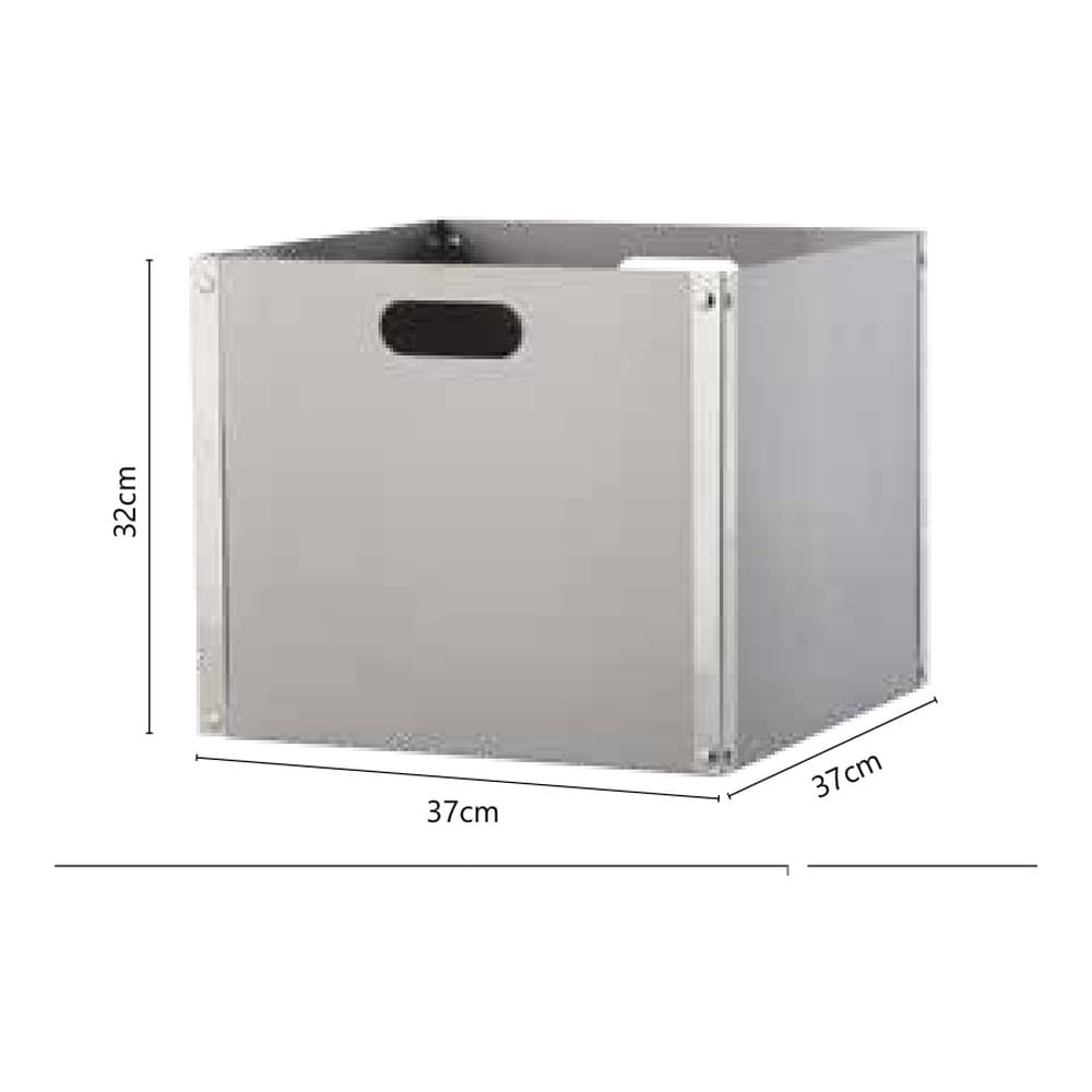 Καλάθι Ξύλων Τζακιού Zogometal K31 37x37x32cm - 2