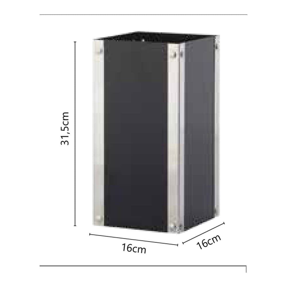 Θήκη Εργαλείων Τζακιού Zogometal K33 16x16x31,5cm - 2