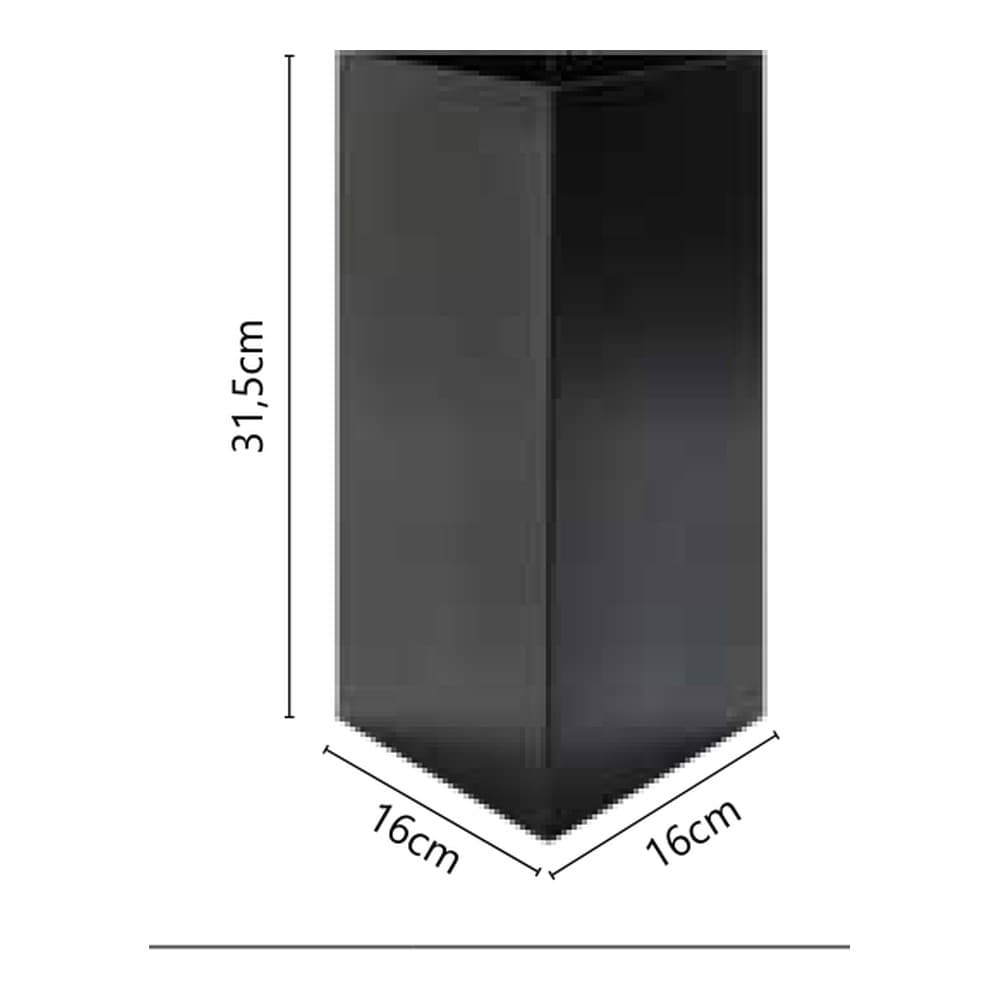 Θήκη Εργαλείων Τζακιού Τριγωνική Zogometal K36 16x16x31,5cm - 2
