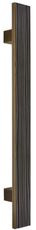 Λαβή Εξώθυρας Zogometal 3040 Dark Bronze Ολικό Μήκος 600mm