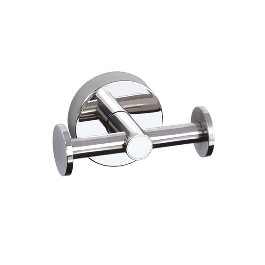 Άγκιστρο διπλό Karag Uno 1222 Χρώμιο 9x5,5x6cm