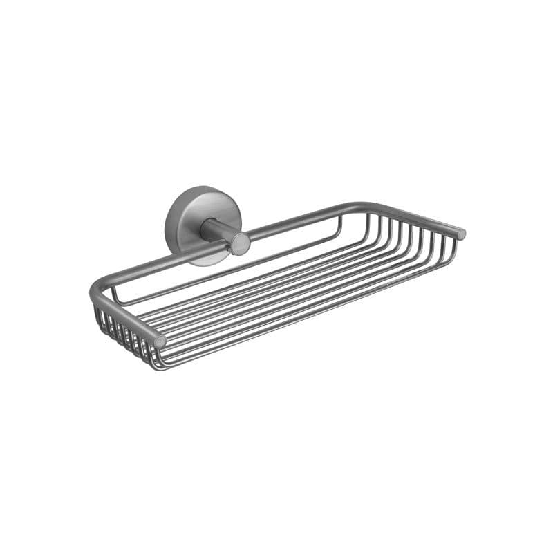 Σαπουνοθήκη Επιτοίχια Karag Uno 130499 Inox Σατινέ 23x14x5,5cm