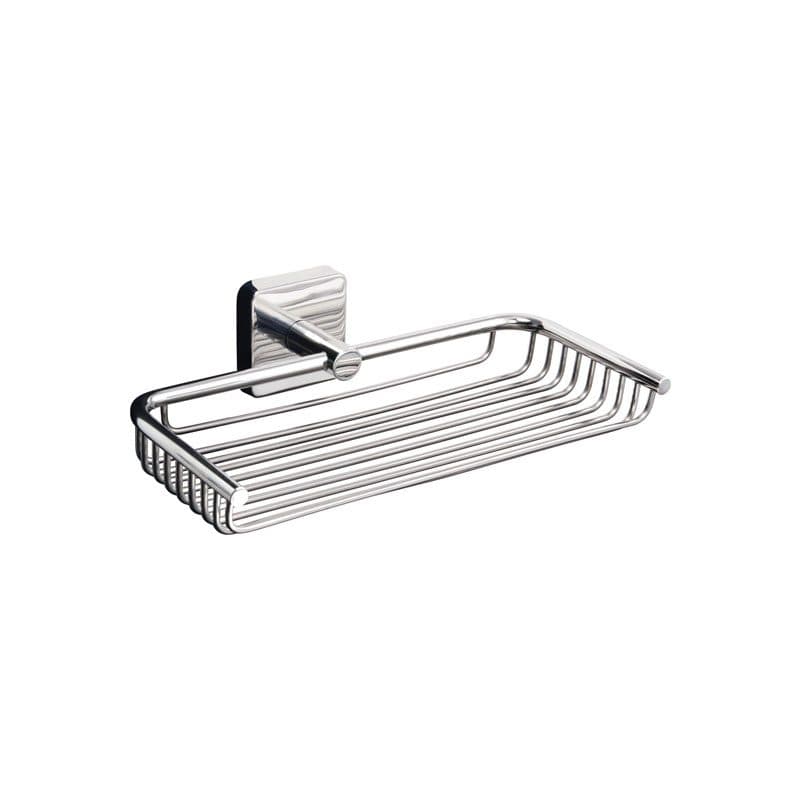 Σαπουνοθήκη Επιτοίχια Karag Quattro 4304 Χρώμιο 23x14x5,5cm