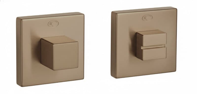 Επιστόμιo με Κλείστρο WC Convex 2505 AF Ματ Ανοιχτό Καφέ (Μπρονζέ) Ανοδίωση C32C32 5x5cm