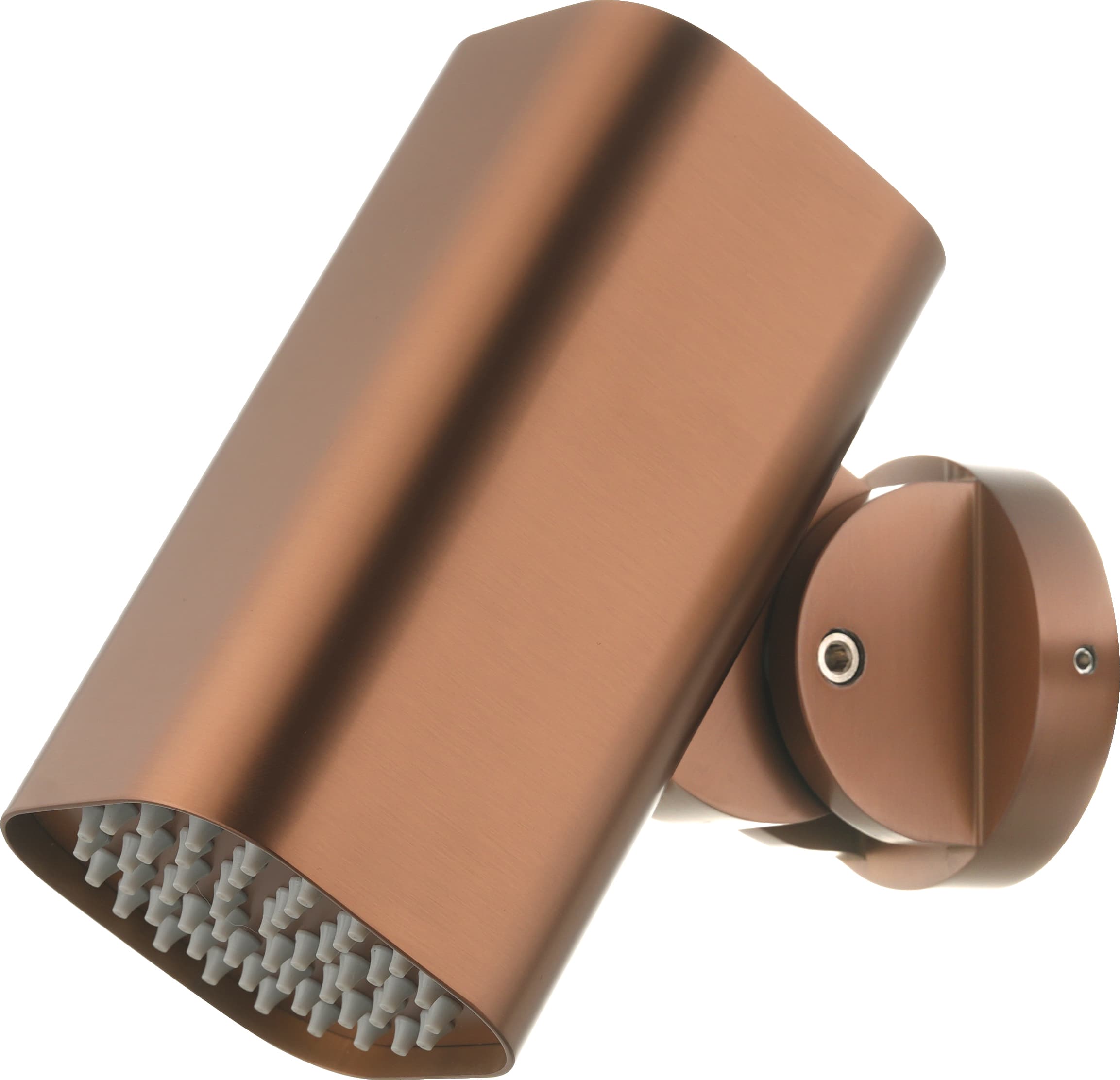 Κεφαλή Ντους Spotlight Τετράγωνη Imex Tube RDC007/ORC Ματ Rose Gold / Χαλκός PVD 76x76mm