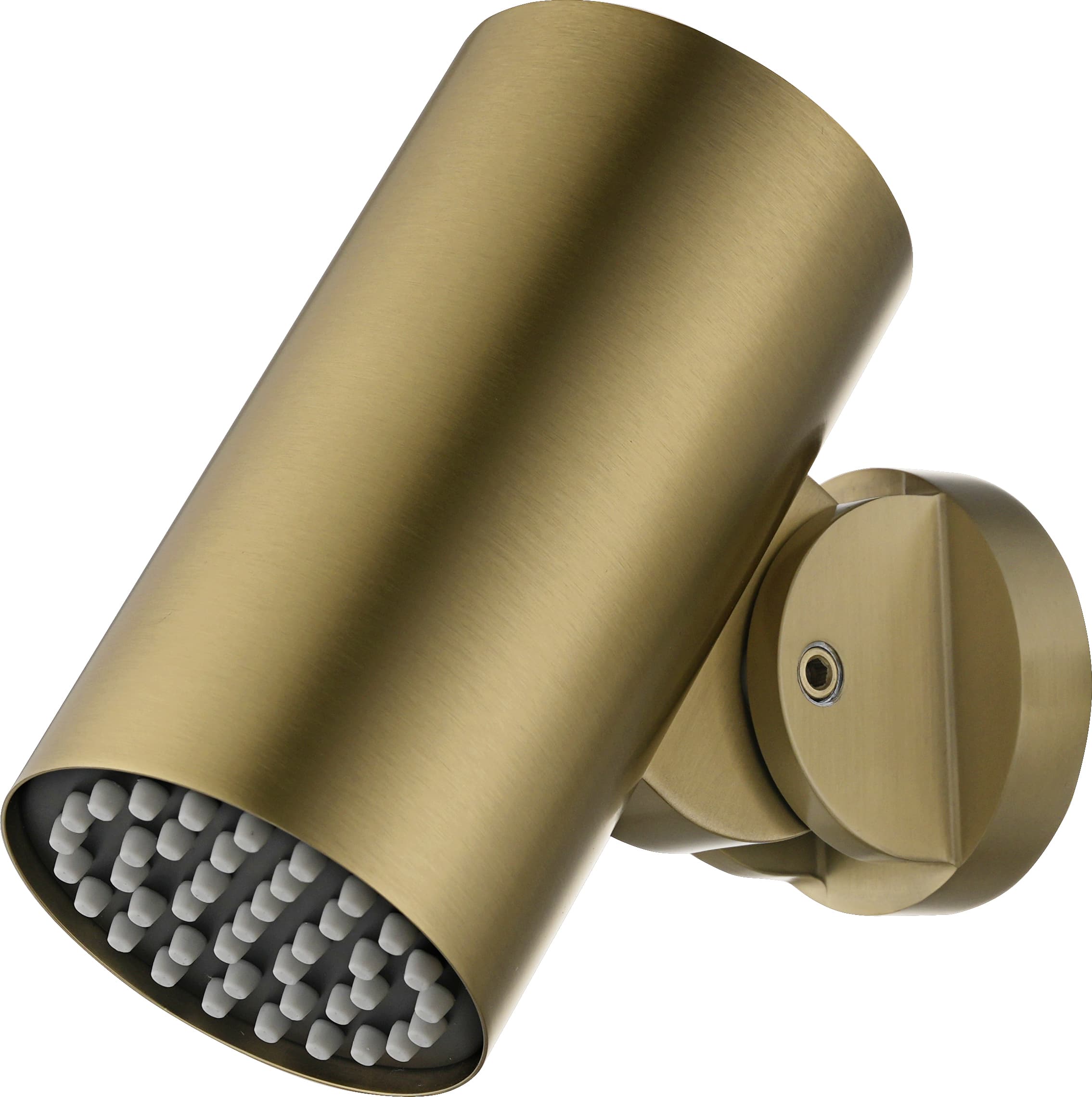 Κεφαλή Ντους Spotlight Στρογγυλή Imex Tube RDN007/OC Ματ Χρυσό PVD Ø76mm