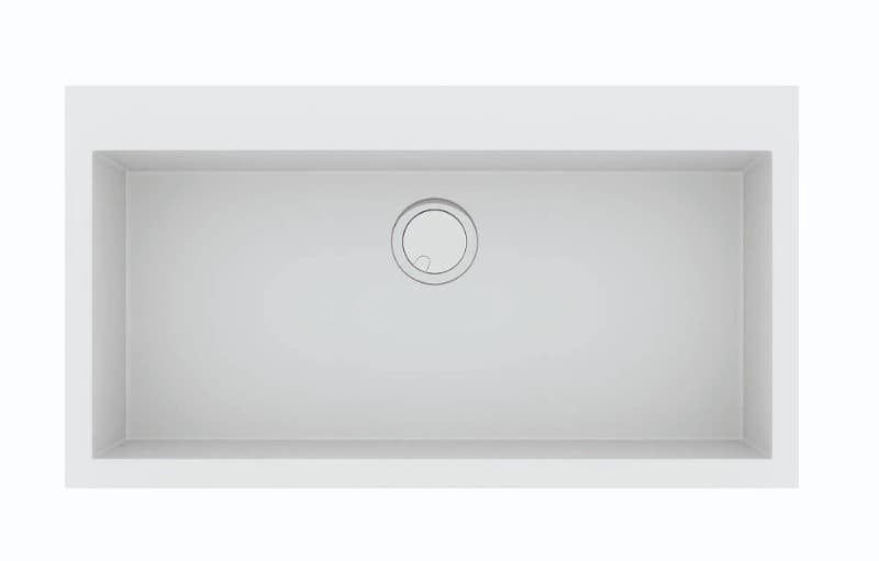 Νεροχύτης κουζίνας γρανιτένιος Sanitec Ultra Granite 820 86×50 (ένθετος)