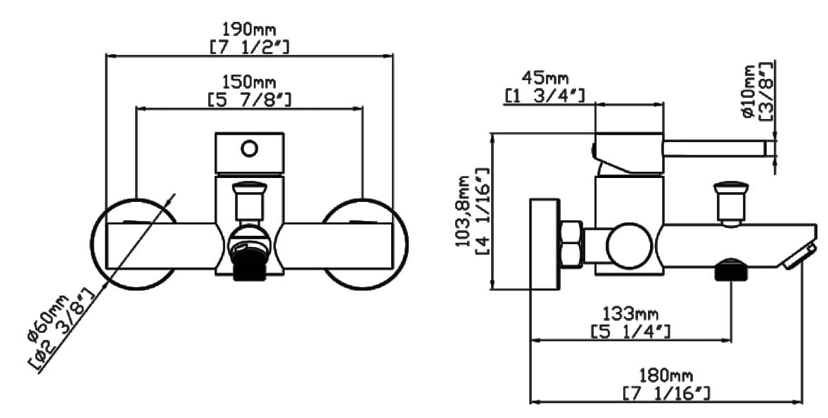 Μπαταρία Λουτρού Karag Artemis SO903FOR Χρυσό - 2