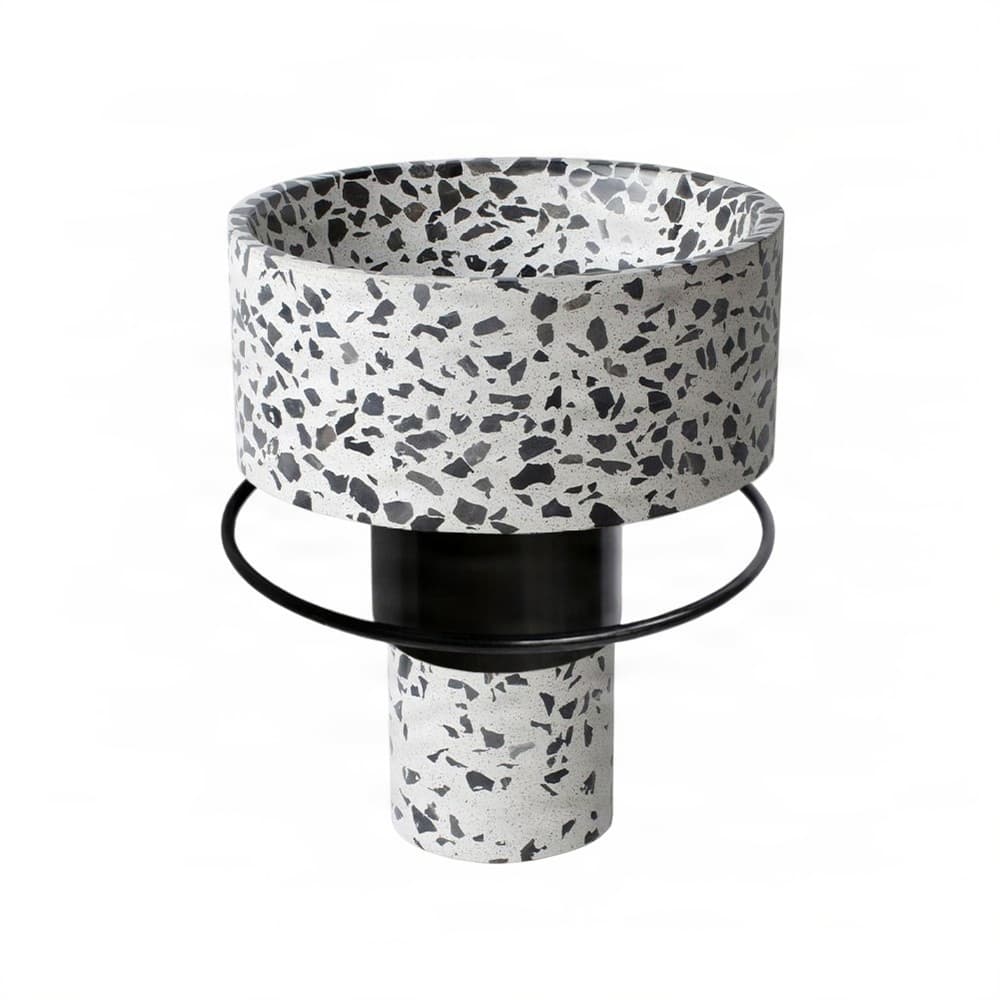 Νιπτήρας κρεμαστός Urbi et Orbi Balcony Terrazzo White Φ44×52cm