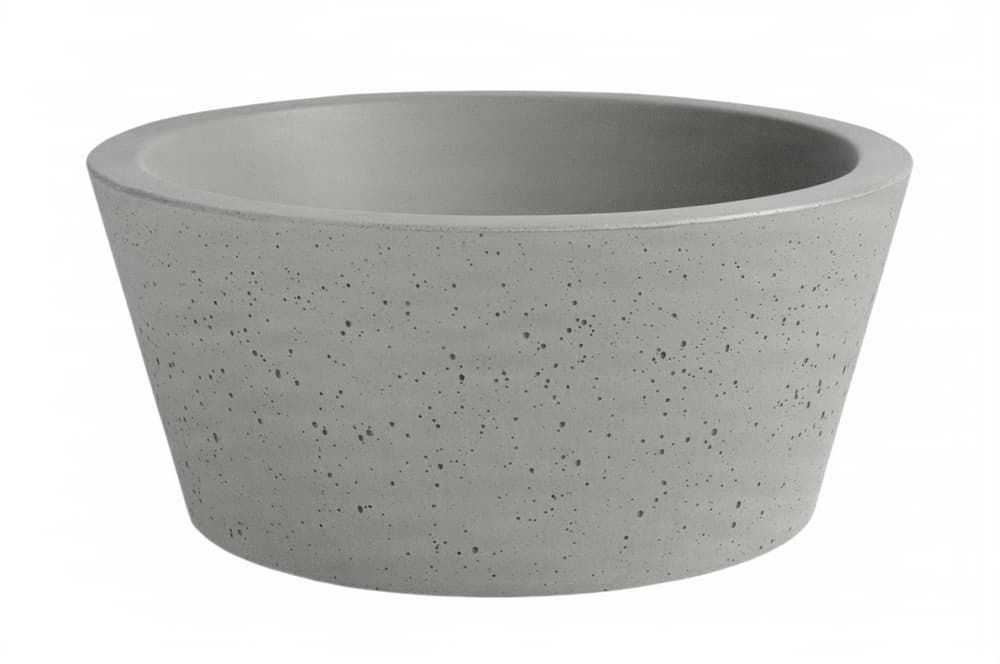 Νιπτήρας επιτραπέζιος Urbi et Orbi Circum 3817 Medium Grey Φ38×18cm