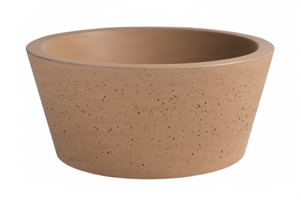 Νιπτήρας επιτραπέζιος Urbi et Orbi Circum 3817 TAN Φ38×18cm