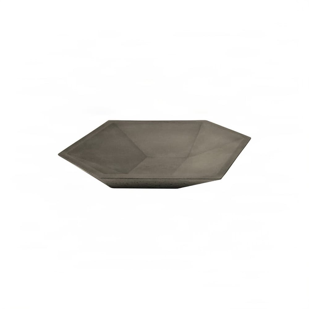 Πιάτο Διακοσμητικό Urbi et Orbi Cube Plate Anthracite 44×37×6,5cm