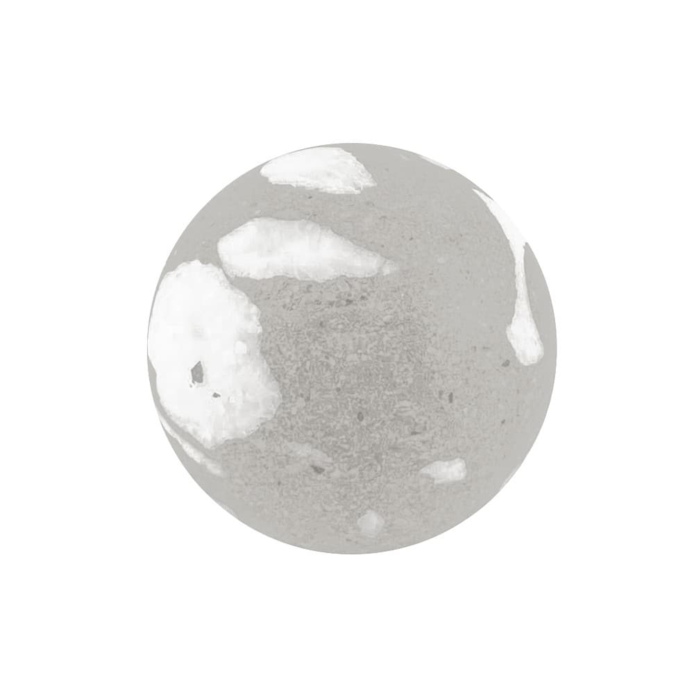 Urbi Et Orbi Demenico Rock Sphere 35cm Medium Grey 2