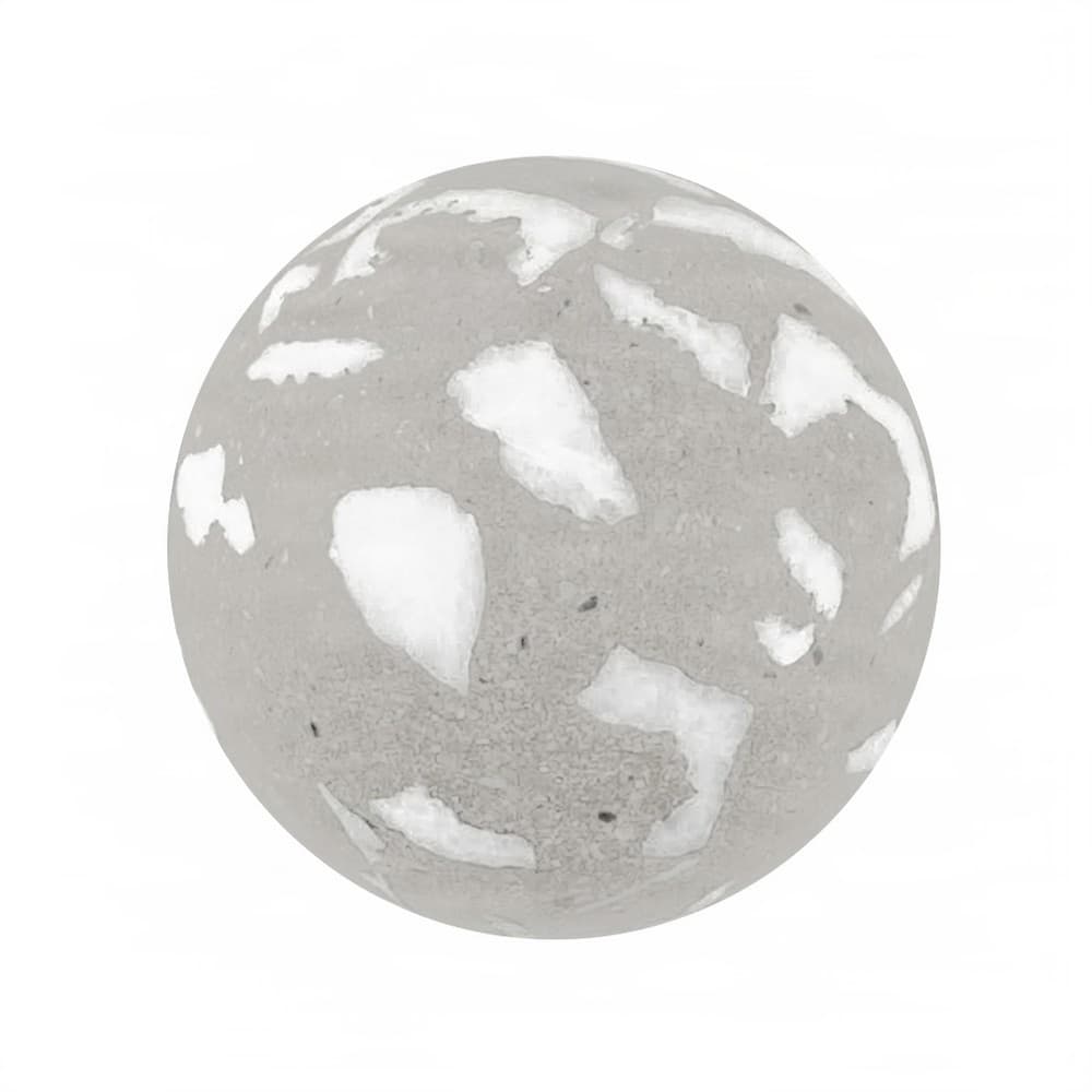 Urbi Et Orbi Demenico Rock Sphere 45cm Medium Grey 1