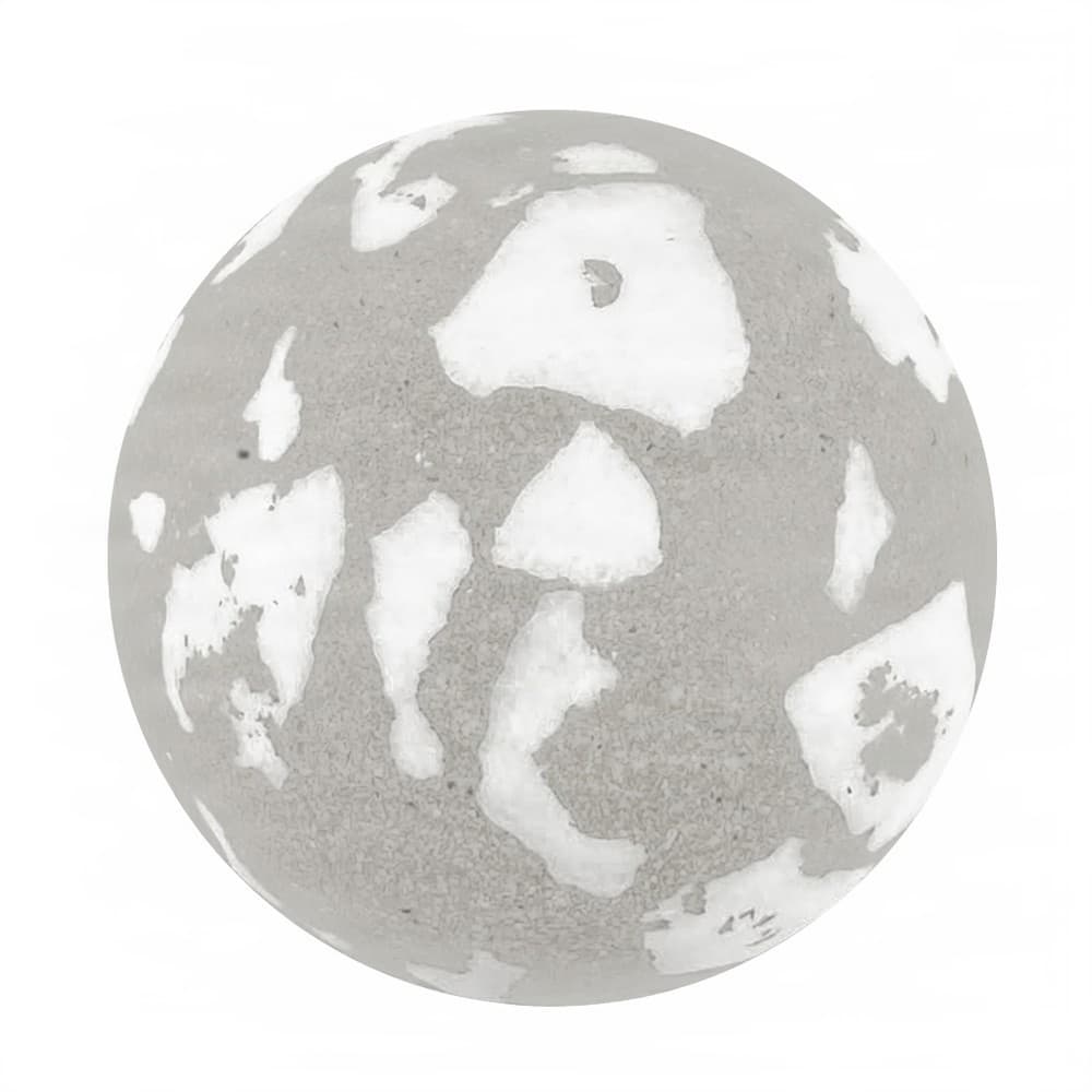 Μπουλ Εξώθυρας Urbi et Orbi Demenico Rock Sphere Terrazzo GREY Large Φ65mm