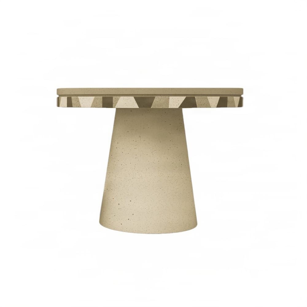 Τραπεζάκι Σαλονιού Urbi et Orbi Djembe High L Beige Φ70×50cm
