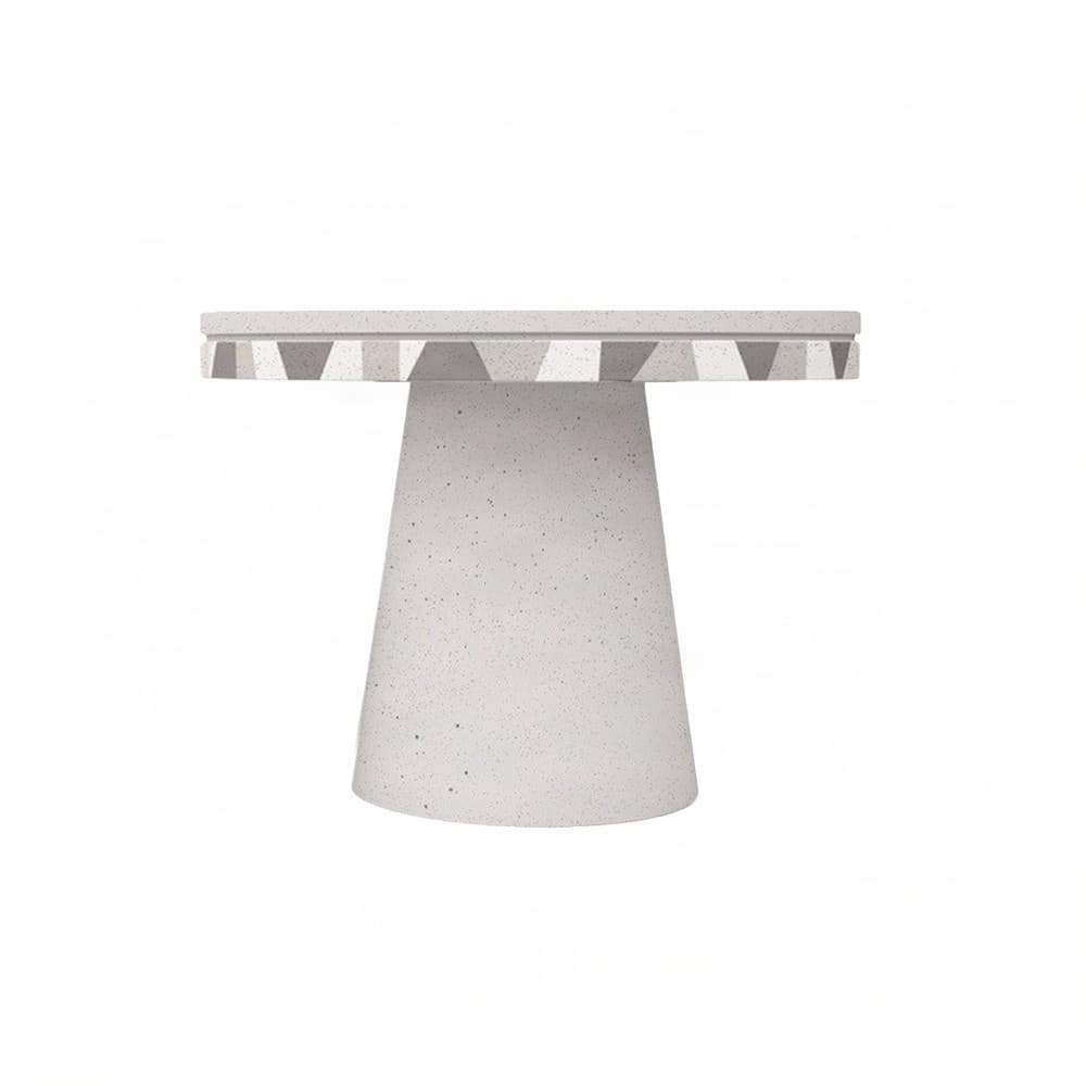 Τραπεζάκι Σαλονιού Urbi et Orbi Djembe High L Grey Φ70×50cm