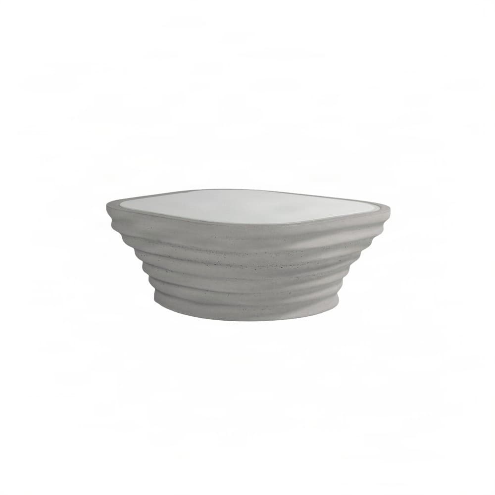 Urbi Et Orbi Jar Coffee Table Low Basic Medium Grey