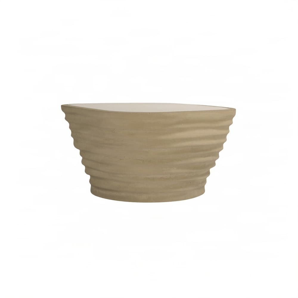 Τραπεζάκι Σαλονιού Urbi et Orbi Jar Medium Beige 54×54×30cm