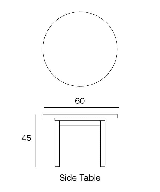 Urbi Et Orbi Legante Table Side Table D