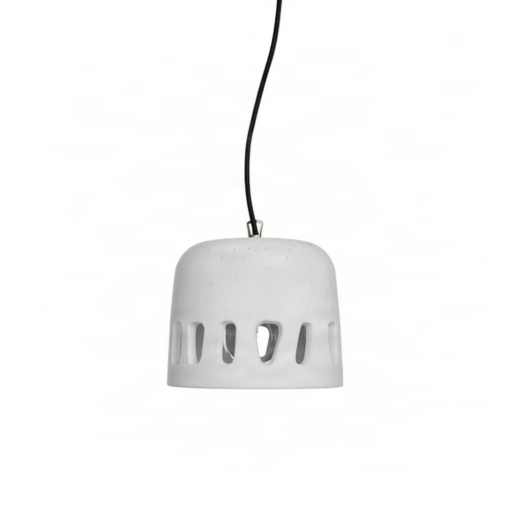 Κρεμαστό Φωτιστικό Urbi et Orbi Luna Light Grey Φ23×18cm