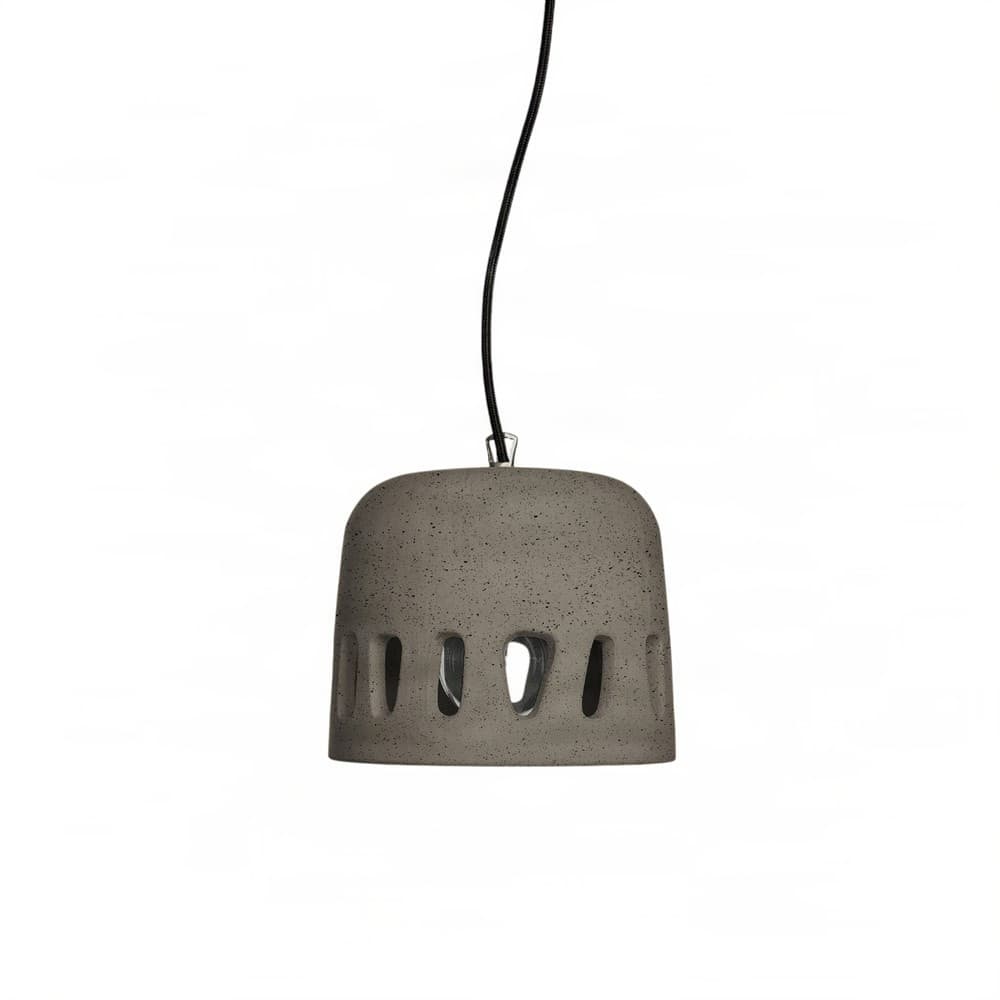 Κρεμαστό Φωτιστικό Urbi et Orbi Luna Sand Anthracite Φ23×18cm