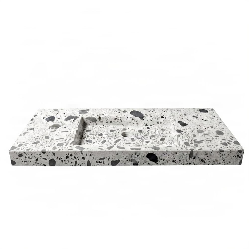 Urbi Et Orbi Plura Terra 150 Terrazzo White