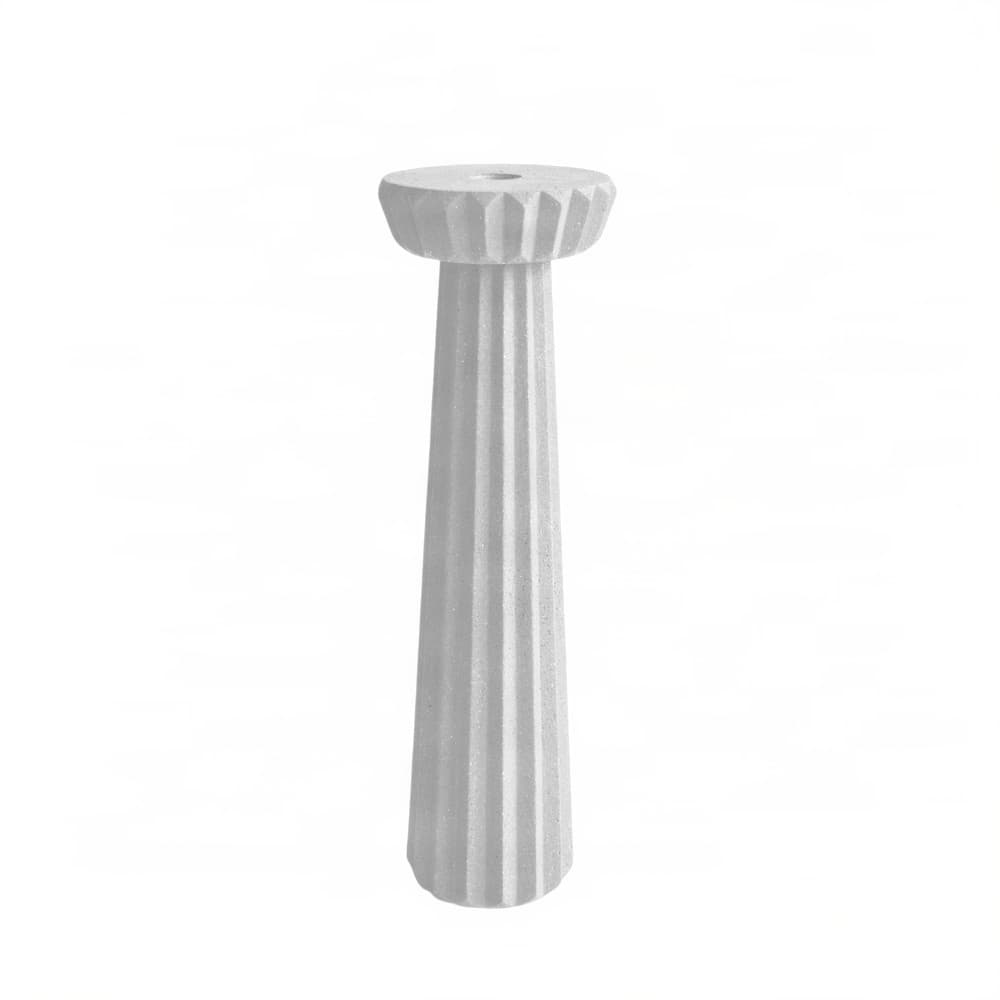 Urbi Et Orbi Siman Candle Holder 36cm Sand Grey
