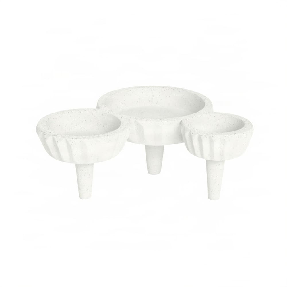 Θήκη Αντικειμένων Urbi et Orbi Siman Catchall Sand Ivory 25×14×9cm