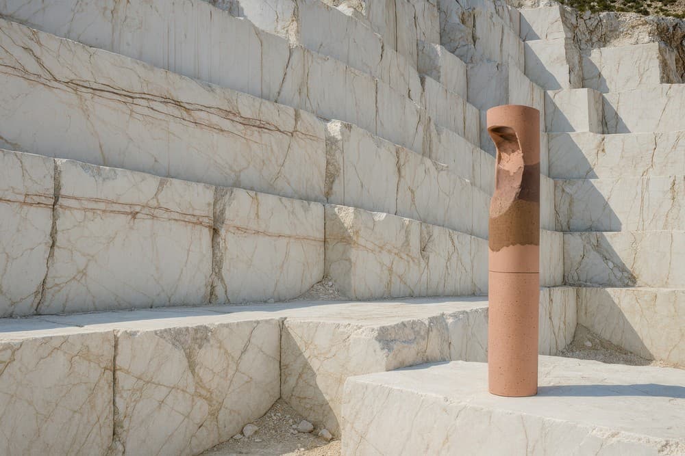 Urbi Et Orbi Strata Bollard Large Warm Lifestyle 1