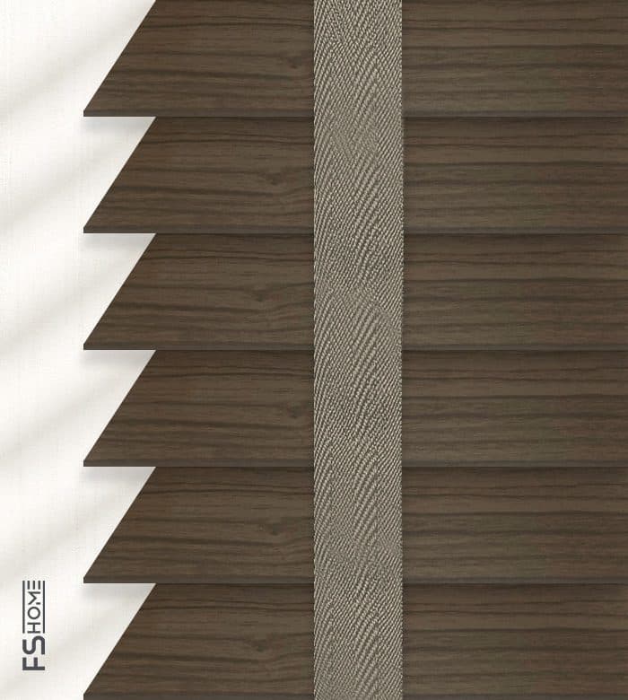 Ξύλινο Στόρι Anartisi Classic 70 50mm Καφέ Σοκολά - 3