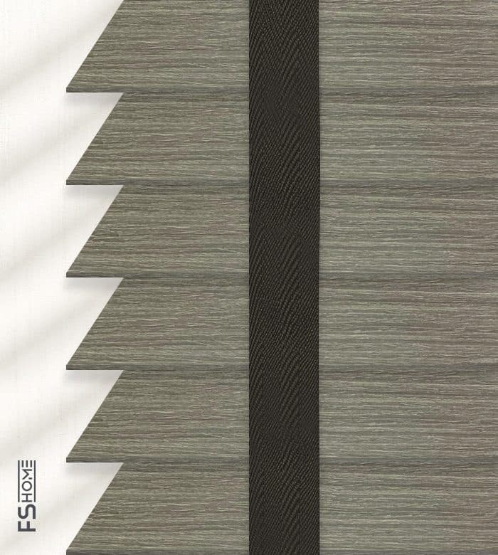 Ξύλινο Στόρι Anartisi Deco 92 50mm Γκρι Καφέ Νερά - 3