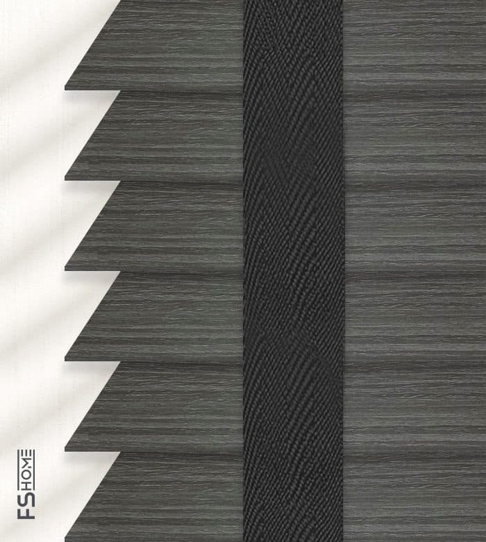 Ξύλινο Στόρι Anartisi Deco 95 50mm Γκρι Σκούρο με Νερά - 4
