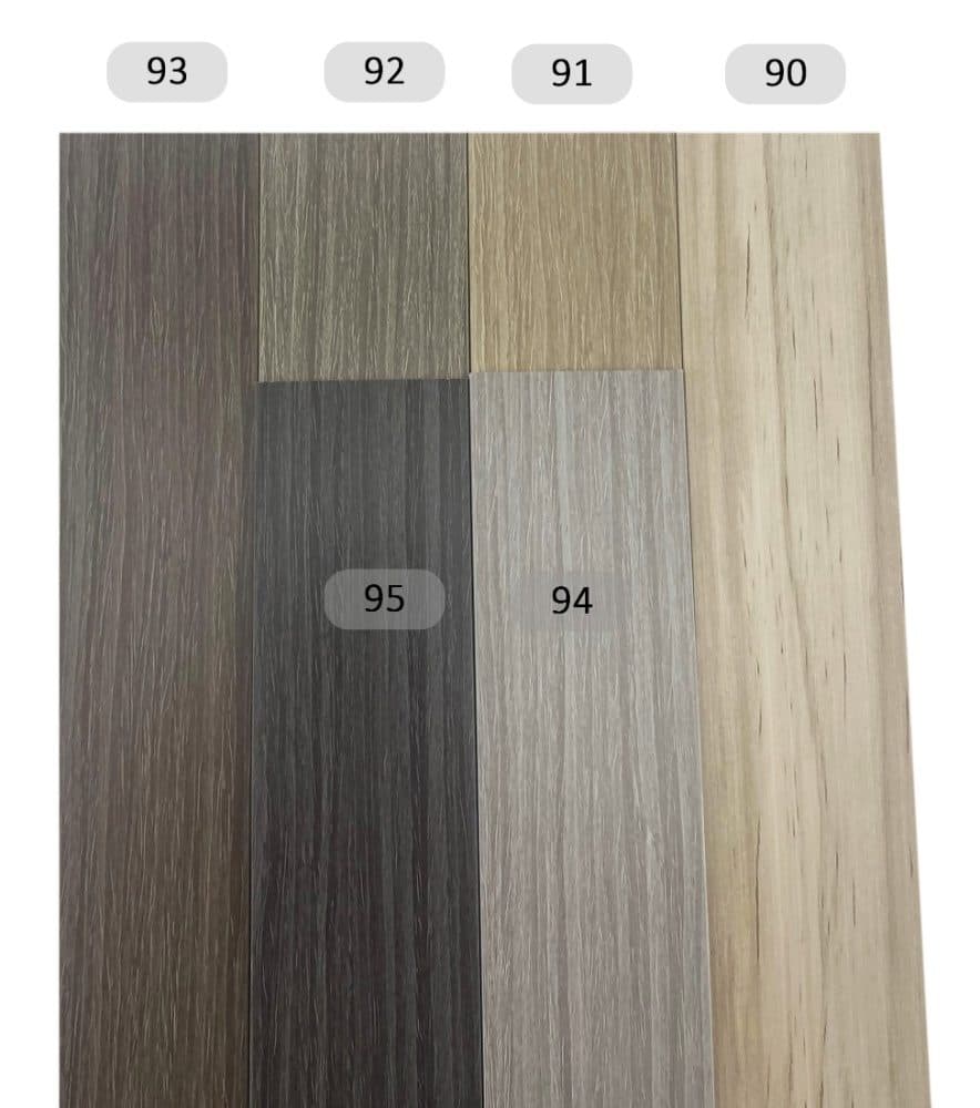 Ξύλινο Στόρι Anartisi Deco 90 50mm Εκρού με Γκρι Καφέ Νερά - 5