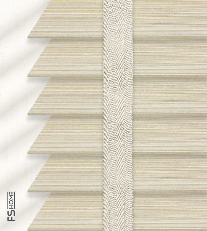 Ξύλινο Στόρι Anartisi Distressed 14 50mm Λευκό με Ρίγες - 3