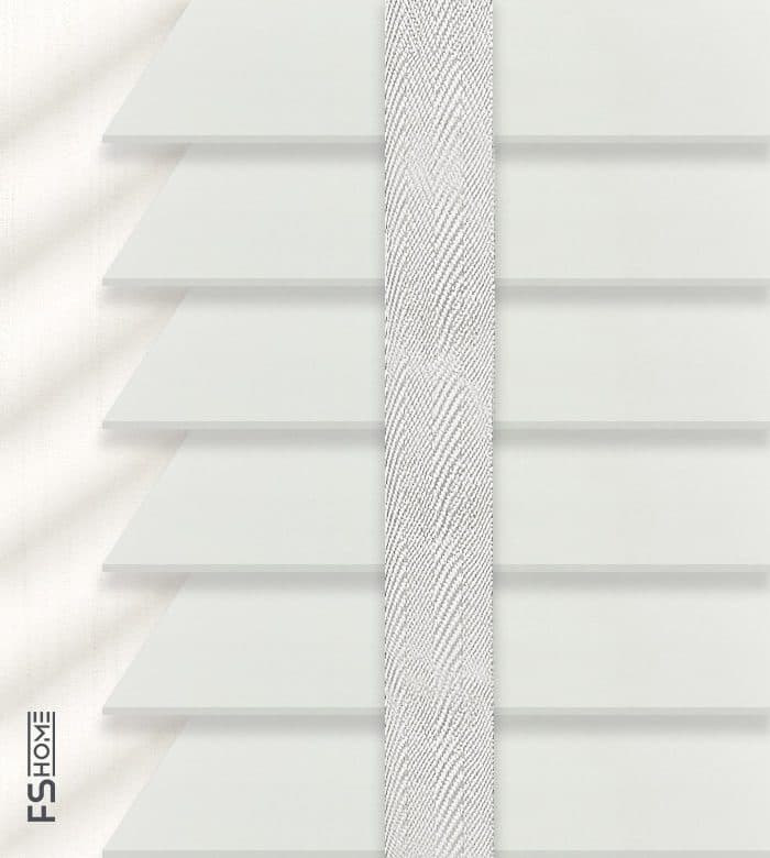 Ξύλινο Στόρι Anartisi Pastel 40 50mm Λευκό Παστέλ - 3