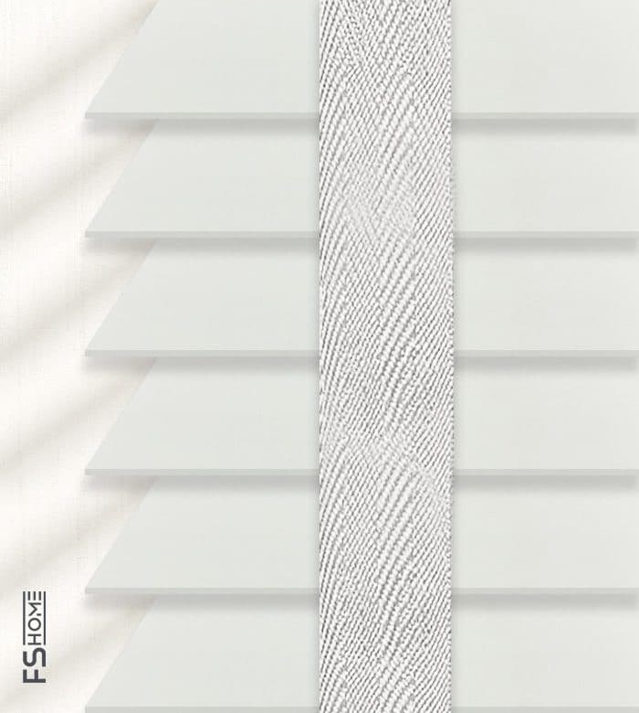Ξύλινο Στόρι Anartisi Pastel 40 50mm Λευκό Παστέλ - 4