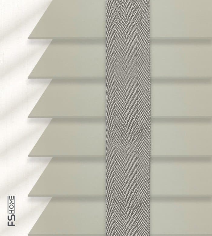 Ξύλινο Στόρι Anartisi Pastel 46 50mm Γκρι Ανοιχτό Παστέλ - 4
