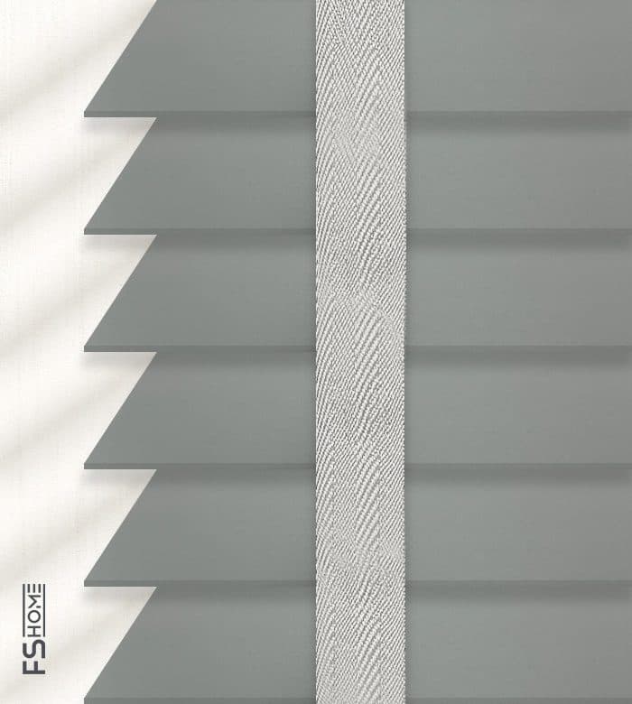 Ξύλινο Στόρι Anartisi Pastel 47 50mm Γκρι Παστέλ - 3