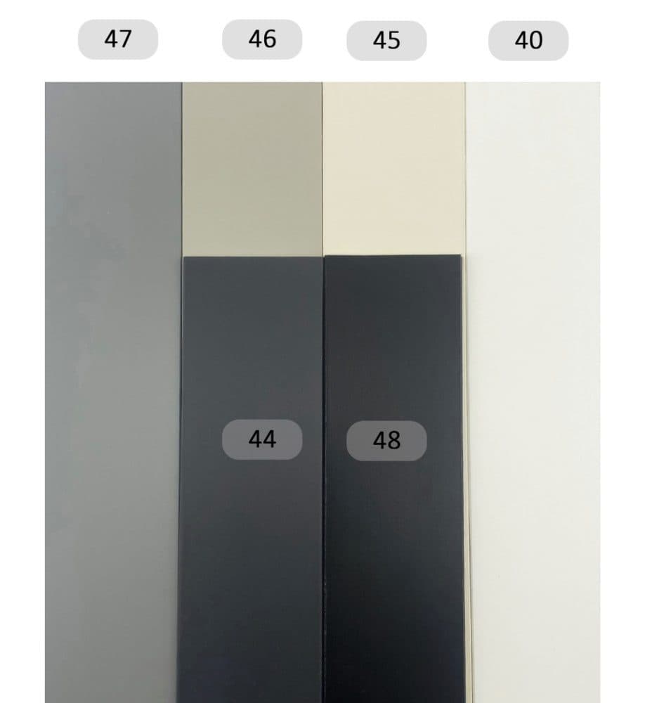 Ξύλινο Στόρι Anartisi Pastel 46 50mm Γκρι Ανοιχτό Παστέλ - 5