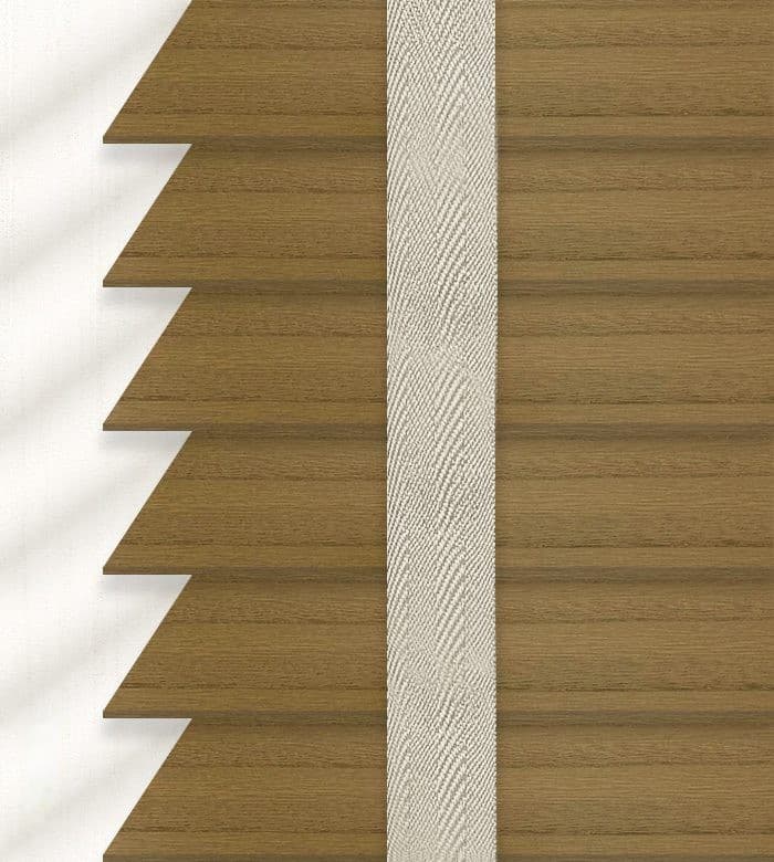 Ξύλινο Στόρι Anartisi Classic 72 50mm Καφέ Μπεζ - 3