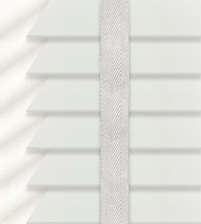 Ξύλινο Στόρι Anartisi Pastel 40 50mm Λευκό Παστέλ - 3